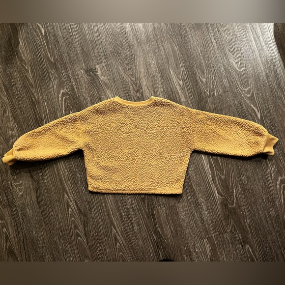 Girls Crewneck Crop Sweater - Picture 2 of 3